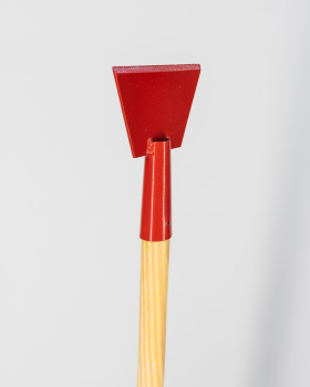 Preview: Weichenbesen extra stark KK mit Hartholzstiel und Eisstösser